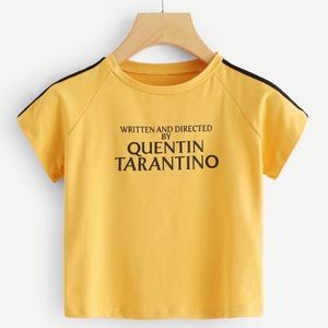 Quentin Tarantino Crop Top